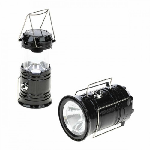 Enfa Fener Led Fanus Işıldak 1W+6LED Şarjlı Solar Tutmalı SC-7 SH5800T 4027