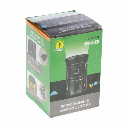 Enfa Fener Led Fanus Işıldak 1W+6LED Şarjlı Solar Tutmalı SC-7 SH5800T 4027