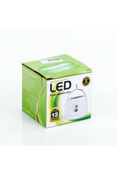 Led Lamba Fener Solar Şarjlı Askılı Kamp Usb 4194