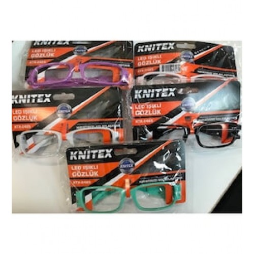 KNITEX 2485 IŞIKLI OKUMA GÖZLÜĞÜ