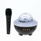 Sdr Disco Lamba Speaker Müzik Çalar Bluetooth Kararoke Mikrofonlu Kumandalı Kutulu T4 3838