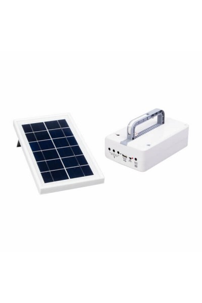 Silver Toss Güneş Panelli Led Ampül Kamp Lambası 1W+46Led ST-1901 9735