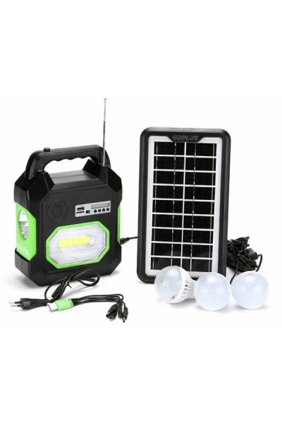 Gdsuper Aydınlatma Kiti Solar Radio Dijital GD-15 5270