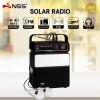 NNS-2730LS FM AM SW şarj edilebilir radyo bluetooth hoparlör USB SD TF Mp3 çalar Solar Aydınlatma Kiti