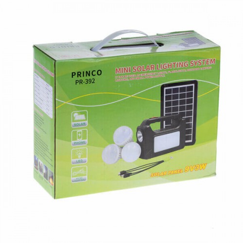 Princo Lamba Mini Solar Şarjlı PR-392 3079