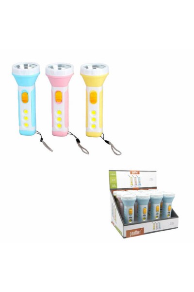 Panther El Feneri Pilli Ledli Renkli 1W PT-1817 4282 4275-1 ADET