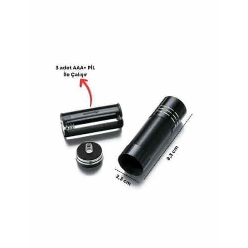 Kırgıl Fener Ledli Mini 9 Ledli No.009 RT-907 5485