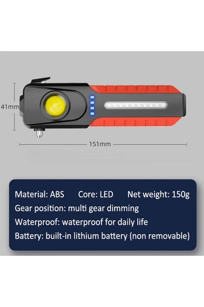 Gold Silver GS-1150 Mıknatıslı POWERBANKLI Çalışma Tamirci Feneri