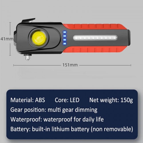Gold Silver GS-1150 Mıknatıslı POWERBANKLI Çalışma Tamirci Feneri