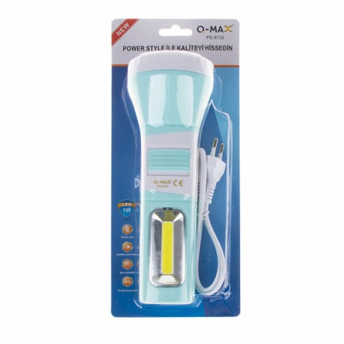 Q-Max Fener El Şarjlı Led PS-8732 7321
