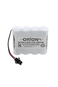 Orion AA 4.8V 1000mAh Nİ-CD Kablo Ve Konnektörlü Şarjlı Pil