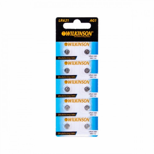 Wilkinson AG1 LR621 364A 1.5V Alkalin Pil 10'lu Paket