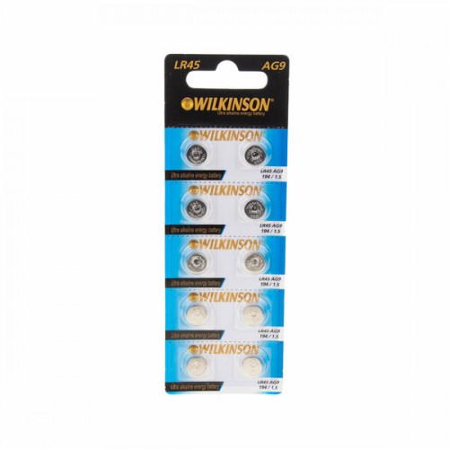 Wilkinson AG9 - LR45 - 194 1.5V Alkalin Pil 10'lu Paket