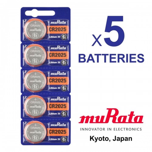 MURATA (Sony) CR2025 3V Lityum Pil 5'li Paket