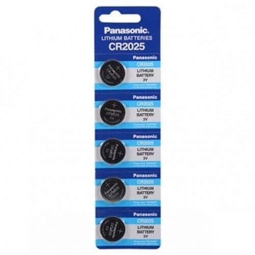 Panasonic CR2025 3V Lityum Pil 5'li Paket