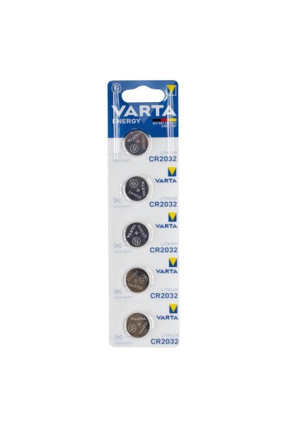 Varta CR2032 3V Lityum Pil 5'Li Paket
