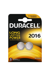 Duracell CR2016 3V Lityum Pil 2'li Paket