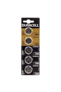 Duracell CR2025 3V Lityum Pil 5'li Paket