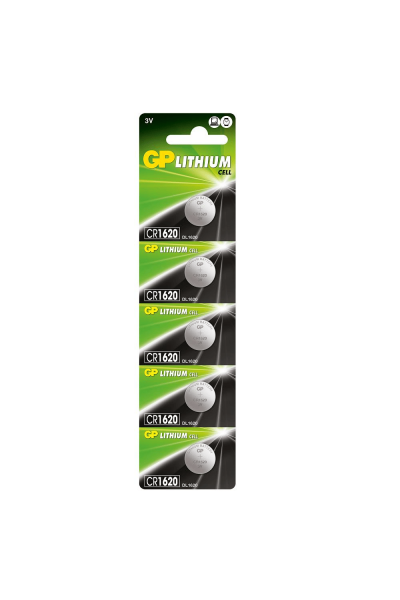 GP CR1620 3V Lityum Pil 5'li Paket
