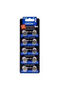 Orion AG10 LR54 189A LR1130 1.5V Alkalin Pil 10'lu Paket