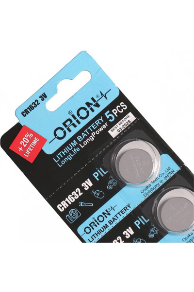 Orion CR1632 3V Lityum Pil 5'li Paket