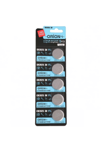 Orion CR2025 3V Lityum Pil 5'li Paket