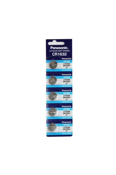 Panasonic CR1632 3V Lityum Pil 5'li Paket