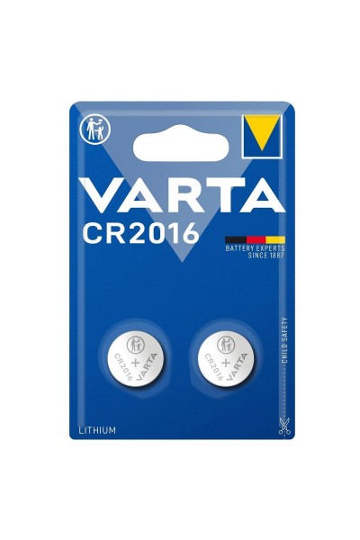 Varta CR2016 3V Lityum Pil 2'li Paket