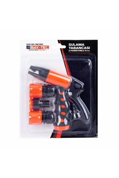 Bay-tec Sulama Tabancası 2 Fonksiyonlu 5 Parça MK1482 7160