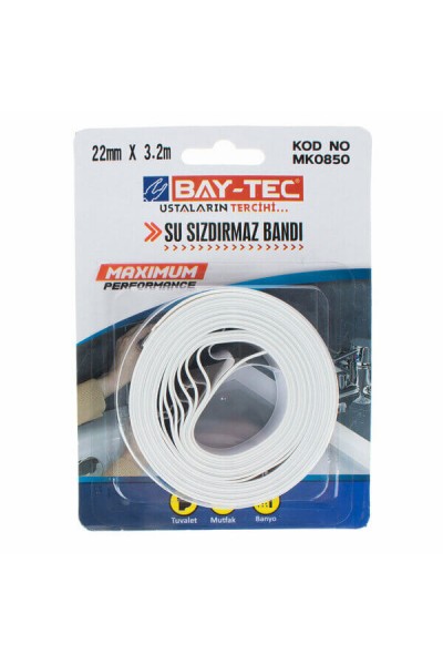 Bay-tec Su Sızdırmaz Bant 22mmX3.2mt MK0850 0374