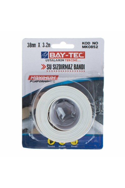 Bay-tec Su Sızdırmaz Bant 38mmX3.2mt MK0852 0381 6670