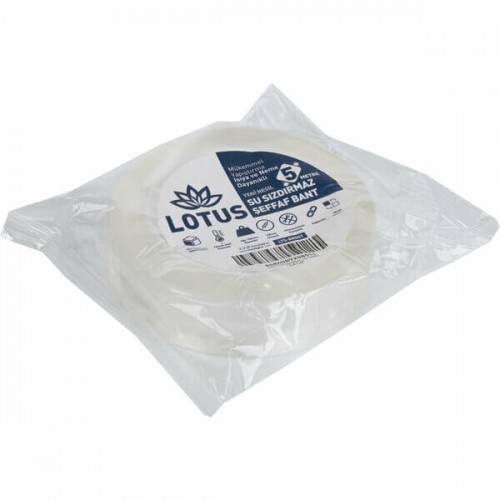 Lotus Bant Sızdırmaz Şeffaf 300mmx5m LTS-BND007 8551