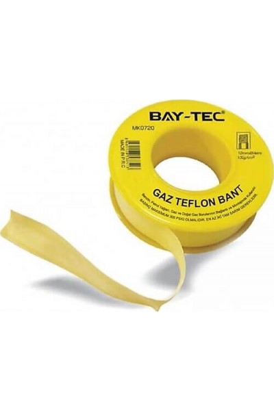 Baytec Teflon Bant Gaz 12mmX8mt MK0720 3513