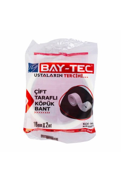 Baytec Köpük Bant Çift Taraflı 18mmX2mt MK0811 1366