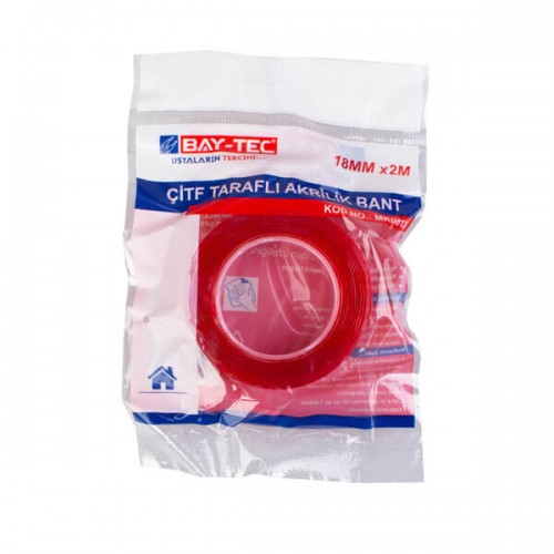 Baytec Silikon Bant Çift Taraflı 18mmX2mt MK0812 3384