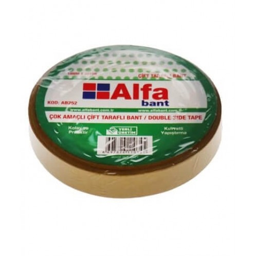 HRD-001424 - ALFA 252 ÇİFT TARAFLI BAND 18MMX20MT