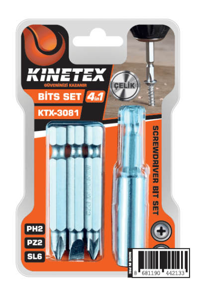 KNITEX 3081 BİTS UCU SETİ 4 PARÇA