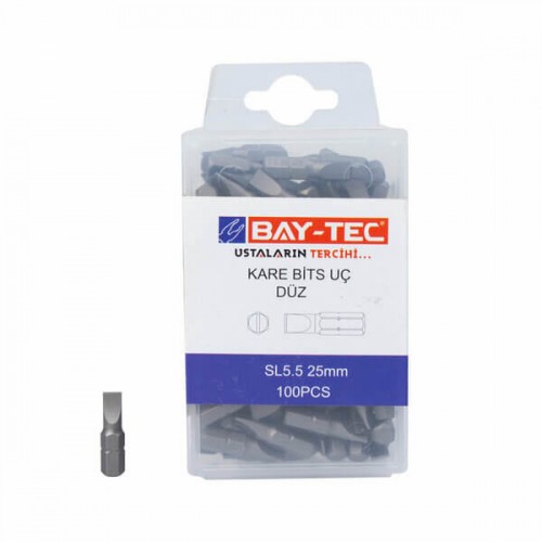 Baytec Bits Uç Kare Düz SLS 5X25mm MU2010 5388-1 ADET