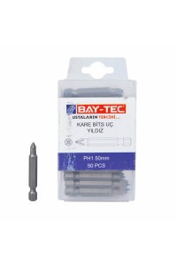 Baytec Bits Uç Kare Yıldız PH 1X50mm MU1830 5203-1 ADET