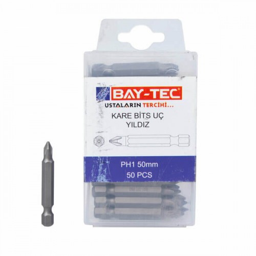 Baytec Bits Uç Kare Yıldız PH 1X50mm MU1830 5203-1 ADET