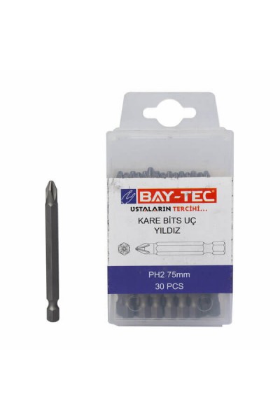 Baytec Bits Uç Kare Yıldız PH 2X75mm MU1860 5234-1 ADET