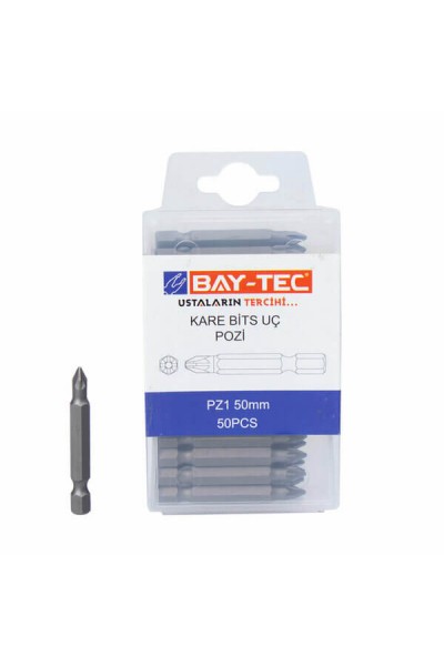 Baytec Bits Uç Kare Yıldız PZ 1X50mm MU1900 5272-1 ADET
