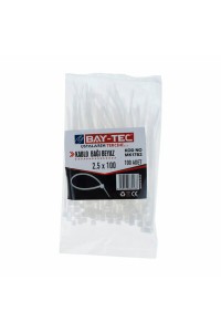 Baytec Cırt Kelepçe Beyaz 100 Lü 2.5X100 MK1782 0466