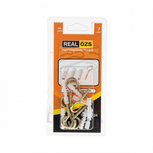 Real Özs H.S. Açık Piton Dubel No.6 7 Li 18X60 ÖZS-1424