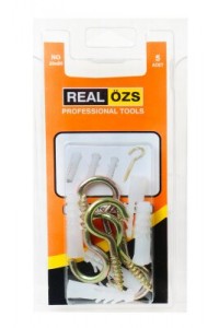 Real Özs H.S. Açık Piton Dubel No.8 5 Li 20X80 ÖZS-1426 5777