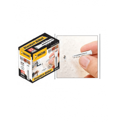 SGS 6080 6MM STANDART DÜBEL KUTULU 100AD