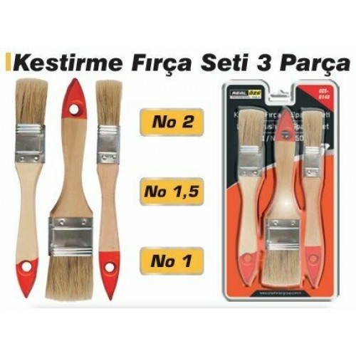 Özs Kestirme Fırça Seti 3 Parça ÖZS-10149/ÖZS-8149 1497 4444