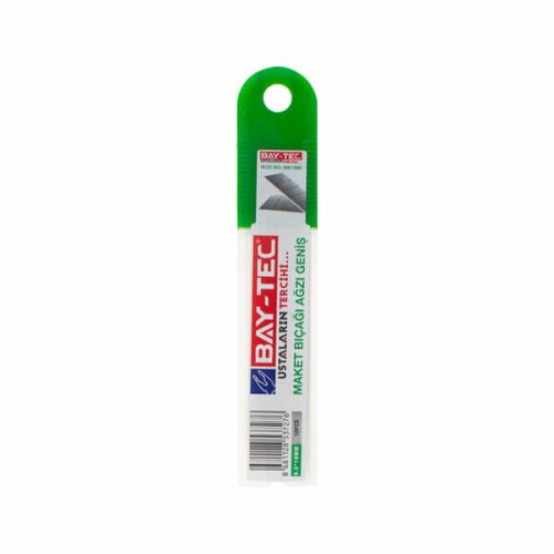 Baytec Maket Bıçağı Yedeği Büyük 0.5mmX18mm 10 ADET MK1560 7276