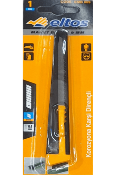 ELTOS EMB009 MİNİ MAKET BIÇAĞI TEKLİ 9MM