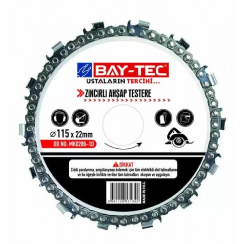 Baytec Zincirli Ahşap Testere 180mm MK0286-12 1359